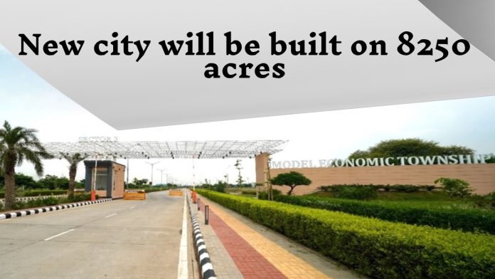 New city will be built on 8250 acres