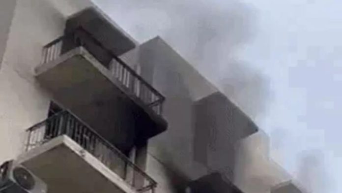 Gurugram news: Suddenly fire broke out on 7th floor in Gurugram, know how?