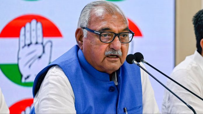 Bhupinder Singh Hooda warns