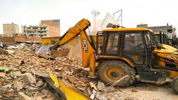 Gurugram Bulldozer Action