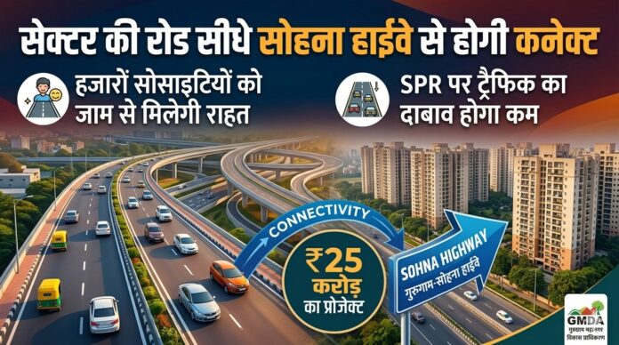 BIG News : सेक्टर 68-69 रोड को सोहना हाईवे से जोड़ने का काम शुरू, जानें किन सेक्टर्स को होगा सबसे ज्यादा फायदा